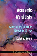 Book cover for 'Academic Word Lists'