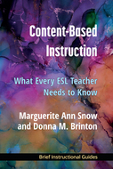 Book cover for 'Content-Based Instruction'