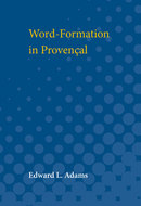 Book cover for 'Word-Formation in Provencal'