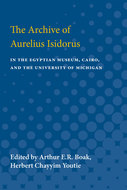 Book cover for 'The Archive of Aurelius Isidorus'