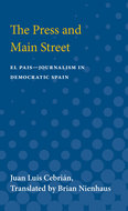 Book cover for 'The Press and Main Street'