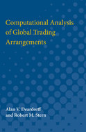 Book cover for 'Computational Analysis of Global Trading Arrangements'