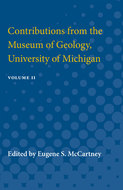 Cover image for 'Contributions from the Museum of Geology, University of Michigan'