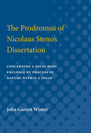 Book cover for 'The Prodromus of Nicolaus Steno's Dissertation'