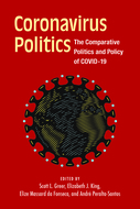 Book cover for 'Coronavirus Politics'