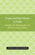 Book cover for 'Aryan and Non-Aryan in India'