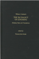 Book cover for 'The Tai Dialect of Lungming'