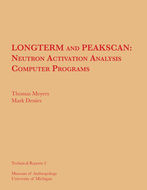 Book cover for 'LONGTERM and PEAKSCAN: Neutron Activation Analysis Computer Programs'