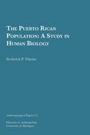 Book cover for 'The Puerto Rican Population'