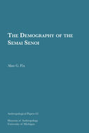 Book cover for 'The Demography of the Semai Senoi'