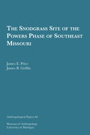Book cover for 'The Snodgrass Site of the Powers Phase of Southeast Missouri'