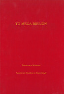 Book cover for 'To Mega Biblion'