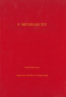 Book cover for 'P. Michigan XVI'