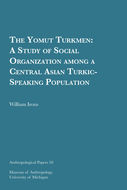 Book cover for 'The Yomut Turkmen'