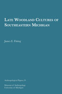 Book cover for 'Late Woodland Cultures of Southeastern Michigan'