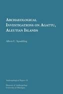 Book cover for 'Archaeological Investigations on Agattu, Aleutian Islands'