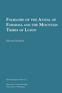 Book cover for 'Folklore of the Atayal of Formosa and the Mountain Tribes of Luzon'
