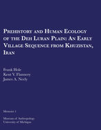 Book cover for 'Prehistory and Human Ecology of the Deh Luran Plain'