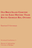 Book cover for 'Old Birch Island Cemetery and the Early Historic Trade Route'