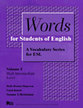 Cover image for 'Words for Students of English, Vol. 5'