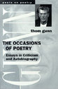 Cover image for 'The Occasions of Poetry'