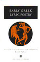 Cover image for 'Early Greek Lyric Poetry'
