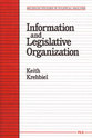 Cover image for 'Information and Legislative Organization'