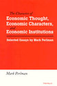 Cover image for 'The Character of Economic Thought, Economic Characters, and Economic Institutions'