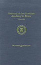 Cover image for 'Memoirs of the American Academy in Rome, Vol. 40 (1995)'