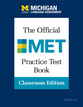 Cover image for 'The Official MET Practice Test Book, Classroom Edition'