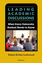 Cover image for 'Leading Academic Discussions'