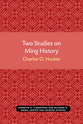 Cover image for 'Two Studies on Ming History'
