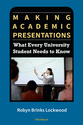 Cover image for 'Making Academic Presentations'