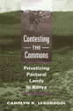 Cover image for 'Contesting the Commons'