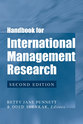Cover image for 'Handbook for International Management Research'