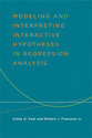 Cover image for 'Modeling and Interpreting Interactive Hypotheses in Regression Analysis'