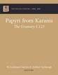 Cover image for 'Papyri from Karanis'