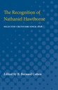 Cover image for 'The Recognition of Nathaniel Hawthorne'