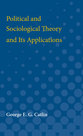 Cover image for 'Political and Sociological Theory and Its Applications'