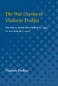 Cover image for 'The War Diaries of Vladimir Dedijer'