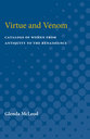 Cover image for 'Virtue and Venom'