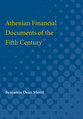 Cover image for 'Athenian Financial Documents of the Fifth Century'