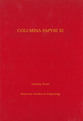 Cover image for 'Columbia Papyri XI'