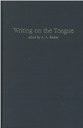 Cover image for 'Writing on the Tongue'