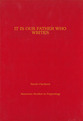 Cover image for 'It Is Our Father Who Writes'