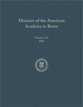 Cover image for 'Memoirs of the American Academy in Rome, Vol. 61 (2016)'