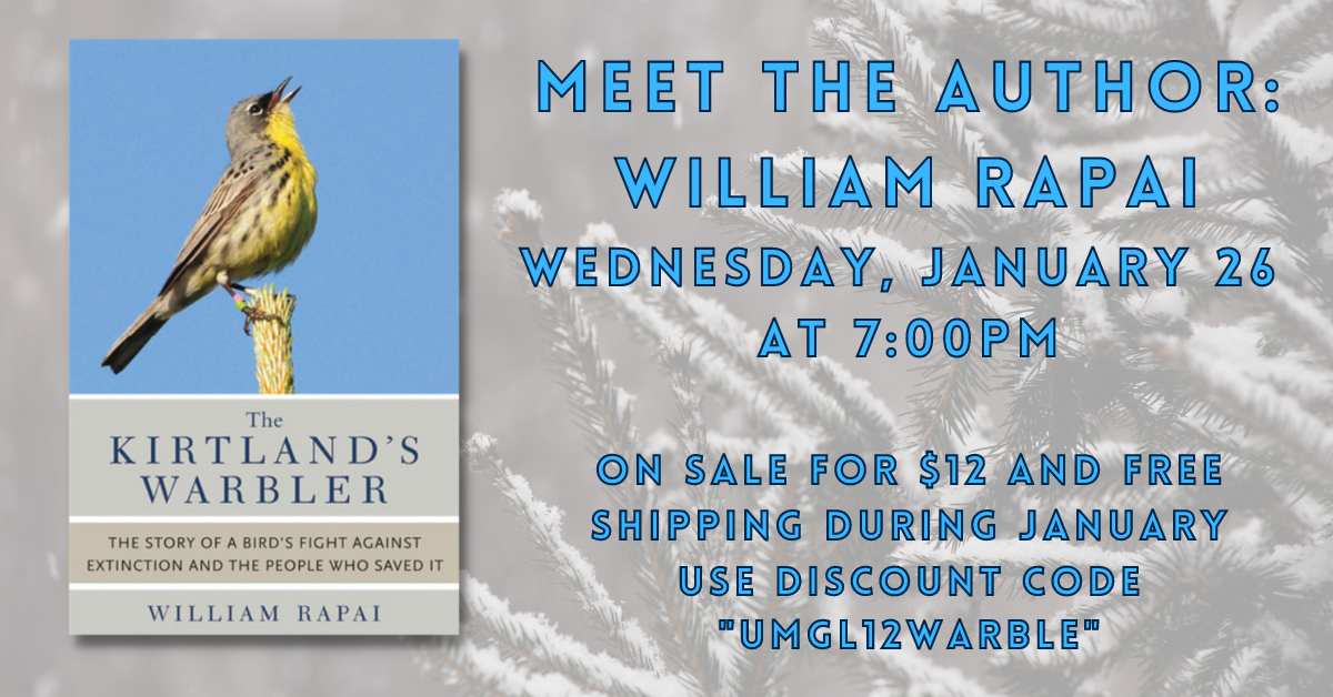 Meet the Author: William Rapai. Get your copy for $12 and free shipping during january use discount code UMGL12WARBLE