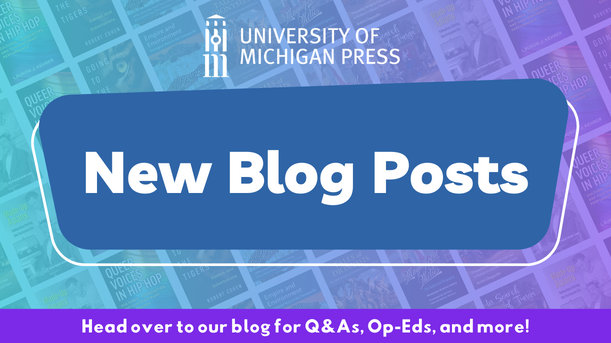 New Blog Posts - Head over to our blog for Q&As, Op-Eds, and more!