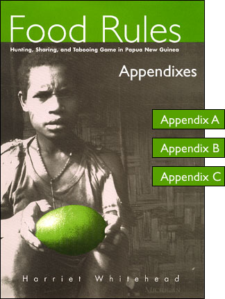 Food Rules Appendixes 