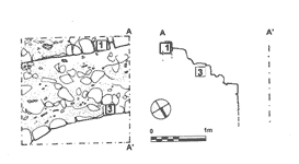 EH III, plan and section.